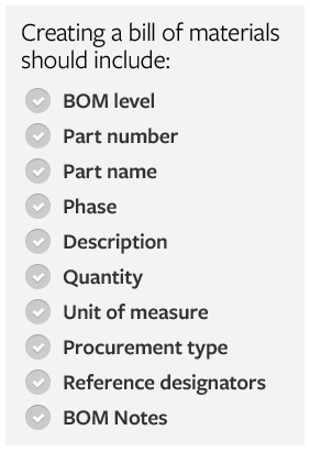 PCB Assembly: Creating a Bill of Materials