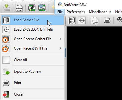 load gerber file